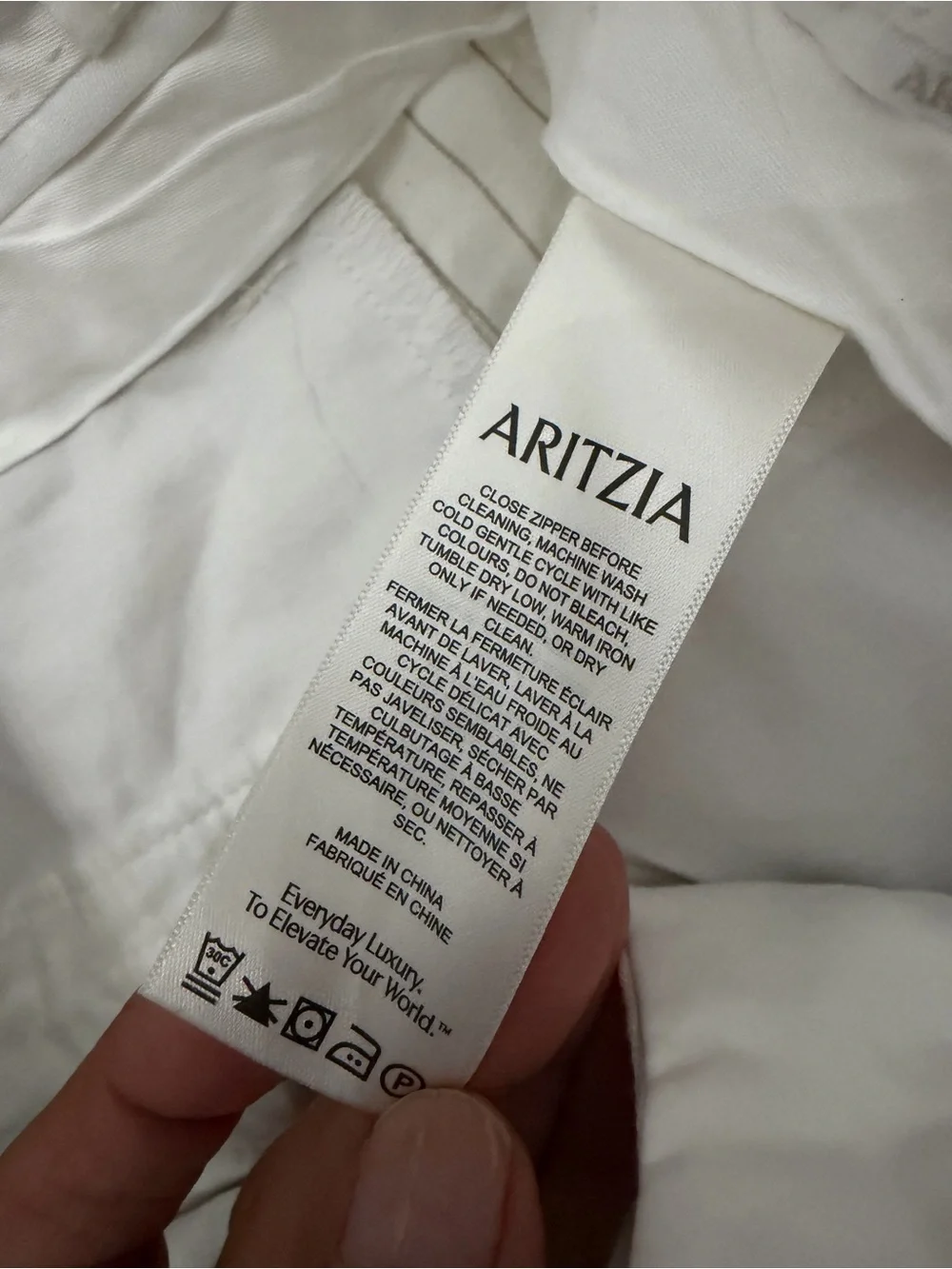 Aritzia The Effortless Pant CruiseLinen Tailored Linen Wide Leg Pants Size 0